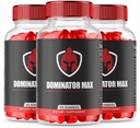 (3パック) ドミネーター Max Gummies アドバンストフォーミュラ for Max Performance, All Natural Extra Strength Supplement, Dominator Max Gummies for Muscle Growth and Total Health Support (180 Gummies)