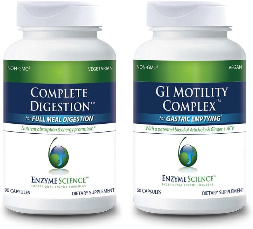酵素科学は消化の完全消化 90 および GI の Motility の複合体 60 を改善しました