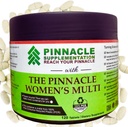 Pinnacle Women's Multivitamin with Iron, Vitamin D3, Vitamin C, B12, Biotin, Zinc, Calcium & Magnesium, Multimineral Hair, Skin & Nail Support, Brain Support, Antioxidant Immune Support, 120 Count