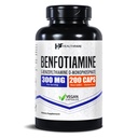 健康増殖Benfotiamine 300mg | 200 Vegのカプセル | 吸収性の強化 | 全面的な健康を支えて下さい | 高められた生物学的利用性