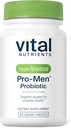 Hyperbiotics Vital Nutrients Pro Men Probiotics | 男性のための高度なプロバイオティクス | 前立腺の健康、消化バランスと腸の健康のために臨床的に勉強* | グルテン、酪農場、大豆無料 | 30 ビーガンタブレット