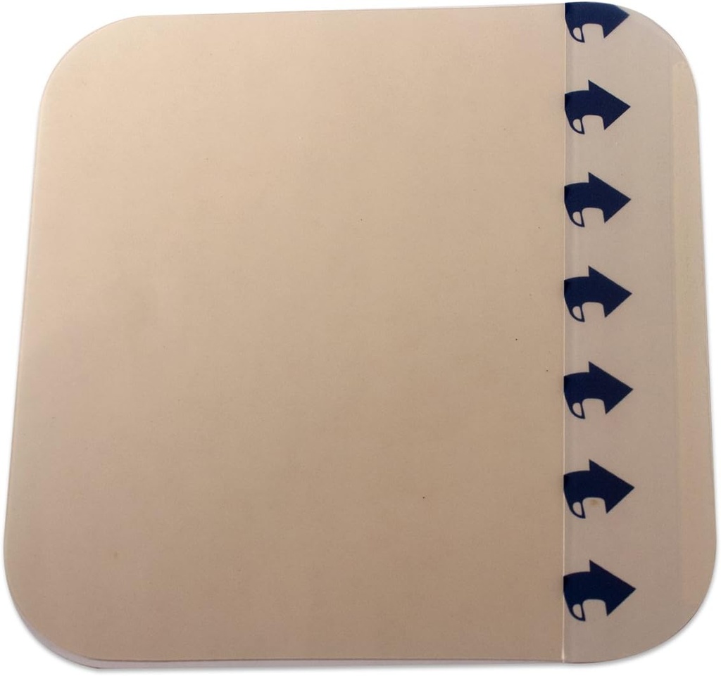 Dynarex DynaDerm Hydrocolloid Dressings、Wounds、6" x 6," Extra Thin & Latex-Free、Peel-Down Patches、Peel-Down Patches 1 Box、5 Dressings の発送