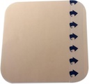 Dynarex DynaDerm Hydrocolloid Dressings、Wounds、6" x 6," Extra Thin & Latex-Free、Peel-Down Patches、Peel-Down Patches 1 Box、5 Dressings の発送