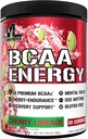 EVL BCAAs Amino Acids Powder - BCAA Energy Pre Workout Powder for Muscle Recovery Lean Growth and Endurance - Rehydrating Post Workout Recovery Drink with Natural Caffeine - Cherry Limeade