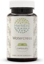 HerbEraのWatercress 60のカプセル、800のmgの集中された液体の低下の自然なwatercress (Nasturtium Officinale)はハーブを乾燥しました(60のカプセル)