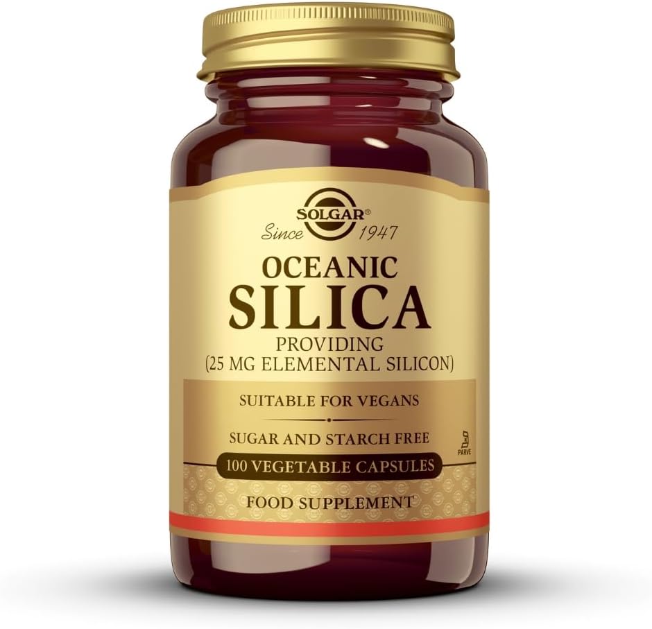 ソルガーのOceanicのシリカの野菜カプセル、25のMg、50の計算