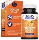 Zand Immune Fast Zesty Orange Chews | 免疫応答と細胞活動 w/EpiCor*、Echinacea、30錠、10 Serv.