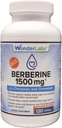 ワンダーラボラトリーズ サーペリアー 吸収 Berberine HCL 1,500mg + シナモン, クロム, グルコースのためのバイオパーインメンテナンス, ハート & 免疫システム 健康グルテンフリー & GMO無料 - 120 カプセル