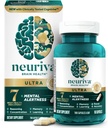 NEURIVA Ultra Decaffeinated臨床的にメンタル警戒、記憶、焦点及び集中、Cognivive、Neurofactor、Phosphatidylserine、ビタミンB6 B12、60のカプセルのためのNeotropic脳の補足をテストしました