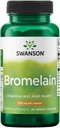 Swansonの最高の強さのBromelain 1200のGdu 500のミリグラム60の野菜のカプセルの酵素
