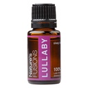 Nature's Fusions Sleep Essential Oil Blend 15ml - Calming Drea、ディフューザー、 Nature's Fusions Lullaby - 100%純粋な治療用グレード - Lavender、Roman Chamomile、Neroli、ローズ、バニラ、Ylang Ylang