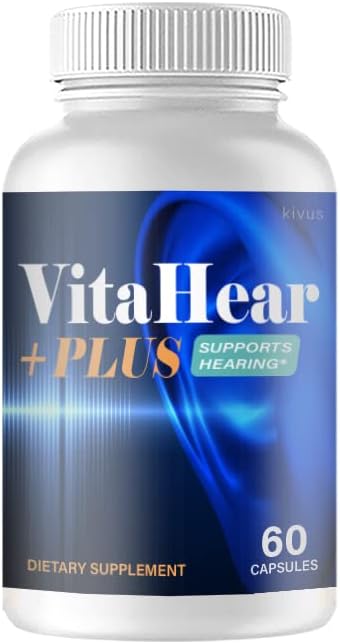 VitaHear Plus - Vita Hear Plus補聴器サポート(シングル、60カプセル)