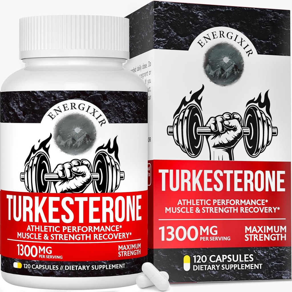 人のための78,000mgのテストステロンの補足、最高の純度95%のTurkesterone、より多くのエネルギー、強さ、スタミナ、持久力、性能、筋肉成長及び回復のためのテストステロンのブースター60日の供給(120ct)