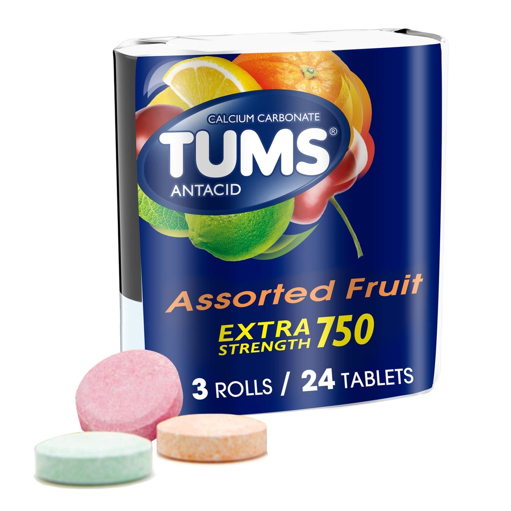 Advil Liqui-Gelsは200mg Ibuprofenの痛みのRelieverのカプセルおよびTUMSのフルーツのAntacidのChewableタブレットのHeartburnの救助を最小にします