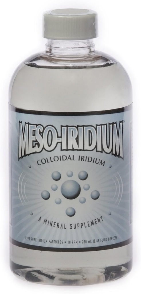 MesoIridium ™ 10 ppm Colloidal Iridium 250 mL/8.45 Oz