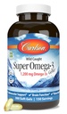 カールソン - スーパーオメガ-3 宝石, 1200 mg Omega-3 脂肪酸 EPA と DHA, ワイルドキャッチ ノルウェーの魚油サプリメント, 持続的に供給カプセル 300 Softgels