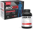 Myogenix Myoviteマルチビタミン&肝臓サポートサプリメントバンドル - 高度な毎日の栄養&Organサポート - エネルギー、デトックス、および全体的なウェルネスを促進する