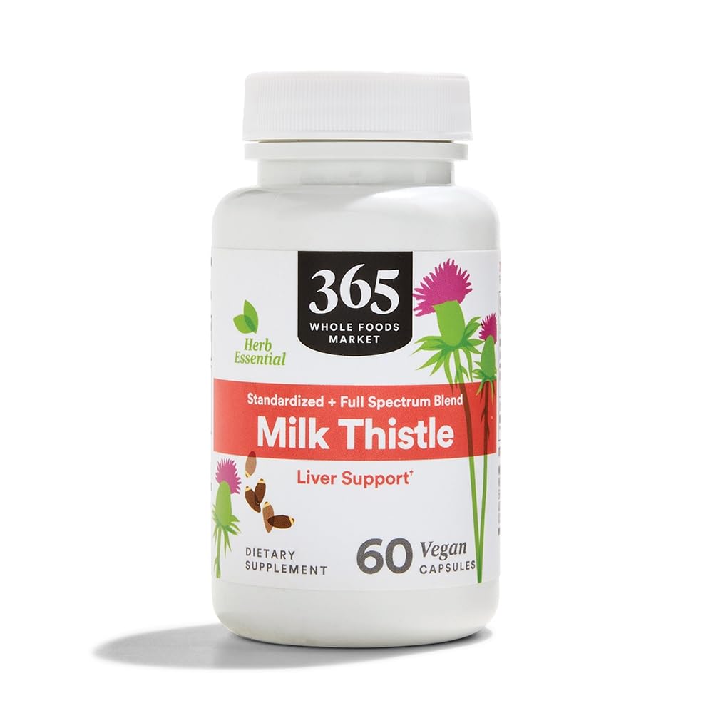 365 By 全食品市場、ミルクアザミ、60カウント