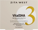 Zita West Vital DHA – 生殖能力、妊娠、および Breastfeeding のための亜鉛と出生前の DHA と EPA – 脳開発のためのオメガ 3 – 60 カプセル (1 ヶ月の供給)