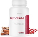 GLYCOFREEサプリメント、Berberine、Bitter Melon、Ciennamon、Inulinとの自然な植物ベースのブレンド  米国製ノンGMO - 30錠、1ヶ月の供給