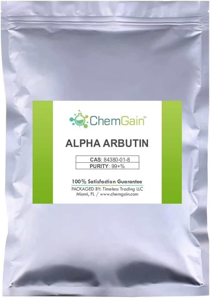 アルファArbutinの粉- 25のg (0.88のoz) -超純粋なCAS 84380-01-8