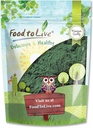 Food to Live Chlorella Powder, 2 Pounds - Kosher, Raw Green Algae, Vegan Superfood, Bulk, Pure Vegan Green Protein, Rich in Vitamins and Minerals, Great for Drinks, Teas and Smoothies