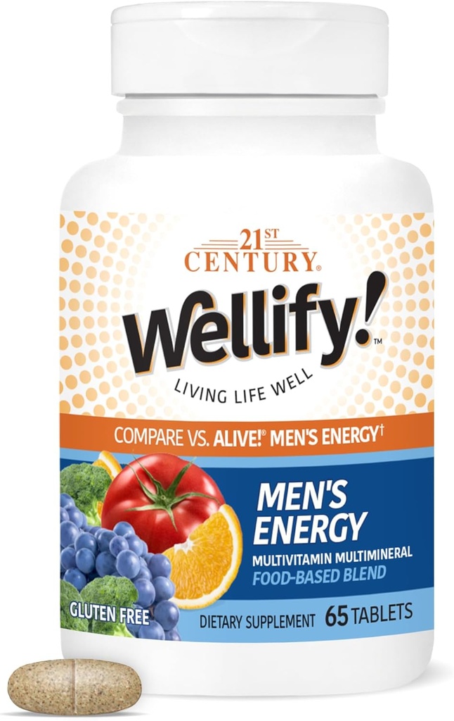 21世紀はミネラル、65の計算が付いている人のエネルギーMultivitaminsをWellify