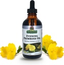Nature's Answer Liquid Evening Primrose Oil 4oz Liquid | Cold Pressed | Essential All Natural Moisturizer for Hair, Skin, Nails | Rosacea Psoriasis Eczema Relief | Single Count