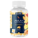 SOHM Amlaとアシュワガンダグミー、個別にラップ、ヘルシーな免疫健康をサポートし、感染を削減 - 女性と男性のベジタリアンのためのアシュワガンダグミー(パイナップル、マンゴー)