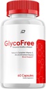 GlycoFreeカプセル、GlycoFreeアドバンストサプリメント、健康的なレベルを維持するためのすべてのナチュラルフォーミュラ、最大強度デイリーフォーミュラ、Glycoフリーカプセルレビュー(1パック - 60カプセル)