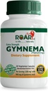 人生にROAR .......... NATURALLY Gymnema Sylvestre 1200 mg (最も高い効力) Ayurvedicの植物のエキスのベジのカプセルの補足はサービングごとの75%の体力学的な酸非GMO 60の計算が付いているタブレットをカプセルに入れます。