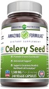 Amazing Formulas Celery Seed Extract Supplement | 1500 Mg | 240 Veggie Capsules | Non-GMO | Gluten-Free | Made in USA