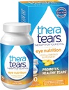 TheraTears 1200mgのオメガ3は目の栄養物、有機によって亜麻仁されたトリグリセリドの魚油およびビタミンE、90の計算のための補います