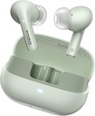 TOZO E2のMics AIの呼出しの騒音のキャンセル、強力な低音の10mmの運転者が付いている無線E2イヤフォンは32 EQs、30Hの再生時間、Bluetooth 5.3の耳の芽、慰めの適合の後部ヘッドフォンをカスタマイズします