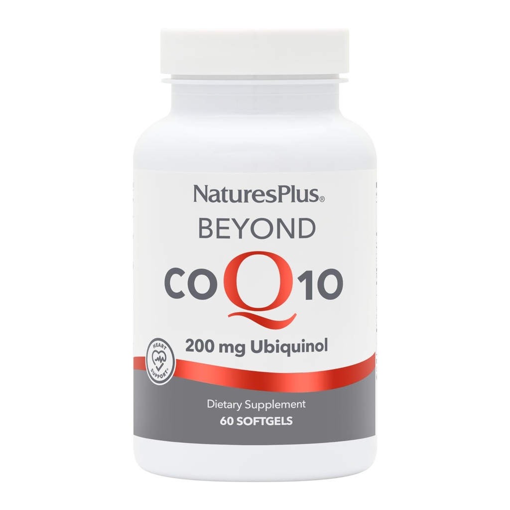 NaturesPlusは、CoQ10-200 mg Ubiquinolを超えて - 60 ソフトゲルを飲みやすい - 高効力、高吸収サプリメントは、心臓の健康、抗酸化剤を促進 - 60 サービング