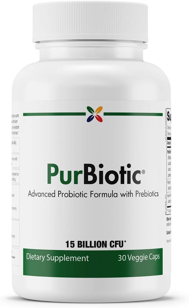 今すぐエイジングを停止 - PurBiotic® 15ビヨンCFU(PROWPT) - プレバイオティクスと高度なプロバイオティック式 - 30ベジギーキャップ