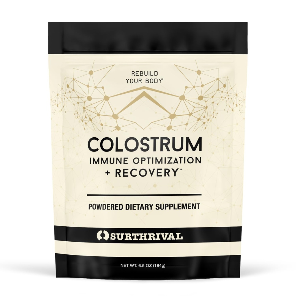 監視:Colostrumの粉(6.5oz)、免疫の最適化及び回復、粉にされた食事療法の補足、腸の健康、免疫サポート、Ketoの友好的