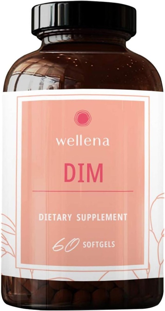Magdalena、100mgによるWellena DIMの補足-すべての自然なDiindolylmethaneのエストロゲンサポート、最高の吸収、Menopauseサポート、60非GMOのSoftgels それはグルテンフリーです, 酪農場無料, 大豆無料