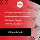 Silicon Dioxide Powder - Bulk 25 lb - Sipernat 50S Pharmaceutical Grade Fine Precipitated Silica - High-Absorption Anticaking Flow Agent - Tablet & Capsule Mix Excipient