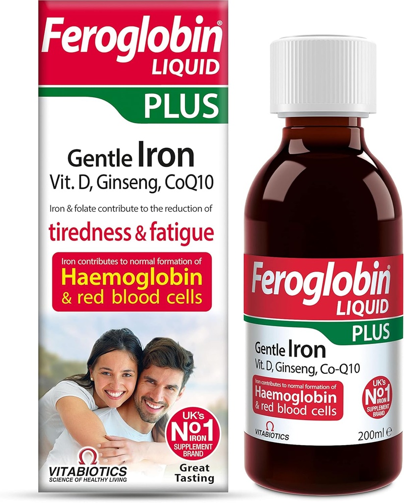 Vitabiotics Feroglobin 200ml プラス 液体