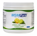 KALAの健康MSMPureレモンライム風味の粗いMSMパウダーフレーク - 共同柔軟性、皮膚外観、髪&ネイルサポートのための有機硫黄 - 8.8 oz、米国製、蒸留結晶