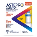 Asteproアレルギーの鼻のスプレー、24時間のアレルギーの救助、ステロイドなしの抗ヒスタミン薬、60メートルのスプレー
