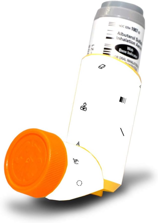 MightySkins 肌用プロベンチル HFA 喘息吸入器 - 第一次ハニカム | 保護、耐久性、ユニークなビニールのステッカーカバー | 簡単に適用、削除、および変更スタイル | アメリカ製