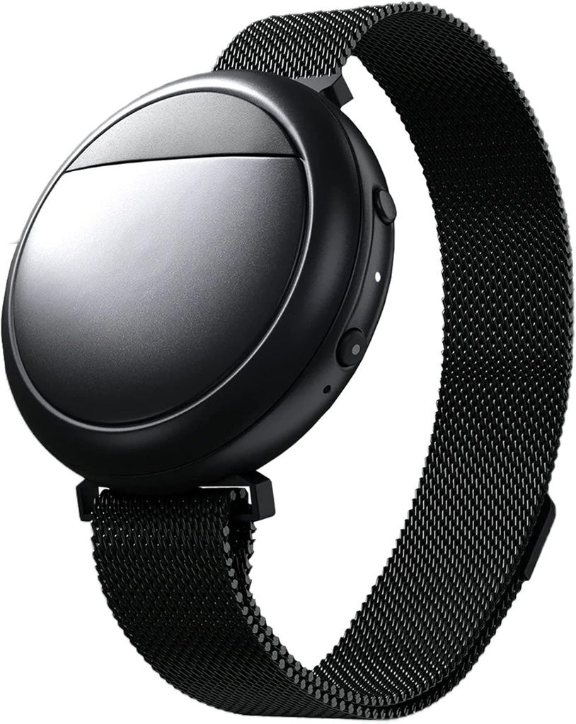 Embr Wave Cooling ブレスレット - 温暖化ブレスレット - パーソナライズされたサーマルリリーフ - ホットフラッシュ、ナイトスウェット、眠り、緊張を管理 - 臨床的に証明 - 充電式 - ブラック