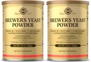 Solgar Brewer's Yeast Powder - 14 oz, 2 のパック - ナチュラル, 味付けなし - ベジタリアンに適しています - 26 仕入