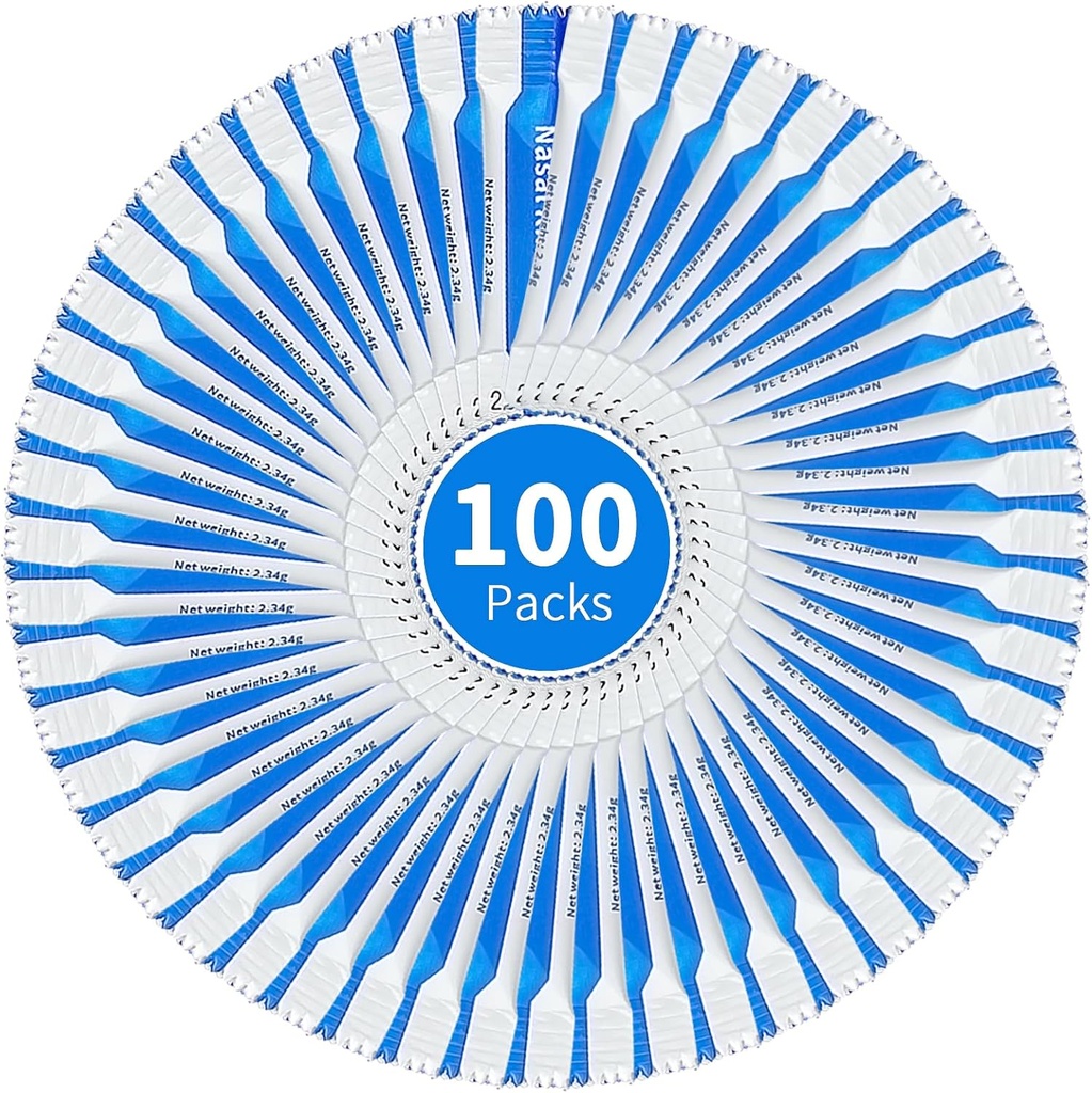 Neti Pot ソルトパケット、個別100サラインパケット、鼻水補充キット | 鼻水パック | 鼻水灌漑システム | 鼻リンス | 鼻水 | 鼻水 | 鼻水 | 鼻水 | 鼻水 | 鼻水 | 鼻水洗浄