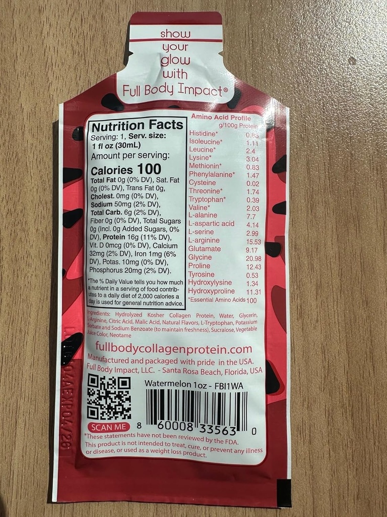 液体コラーゲンの蛋白質の補足 16,000mg (16g) 加水分解されたコラーゲンのペプチッド タイプ I & III 健康な毛、皮、釘及び接合箇所、1oz のパケット(三重パック - 各味の 2)