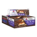 AtkinsのEndulgeのチョコレートNuttyのキャラメル棒、デザートのお気に入り、2g砂糖、繊維の高い、Ketoの友好的、12の計算
