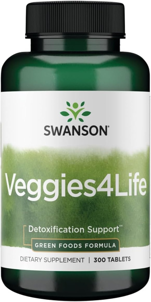 Swanson Veggies4Life 300 タブ