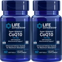 ライフエクステンションスーパーUbiquinol CoQ10強化ミトコンドリアサポート100mg、60ソフトジェル(パッケージ2)